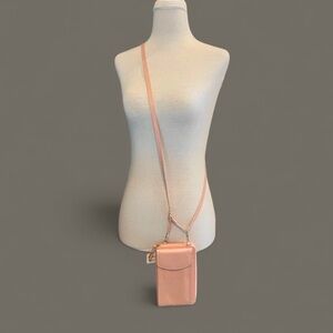 NWT Ale–Hop Women’s Crossbody Purse 
Pink Mobile phone holder and purse bag